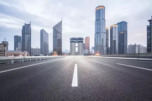 The Shanghai Stock Exchange in China